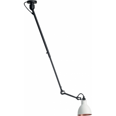 DCW - Lampe Gras N°302 Deckenleuchte Weiß/Kupfer | Rund