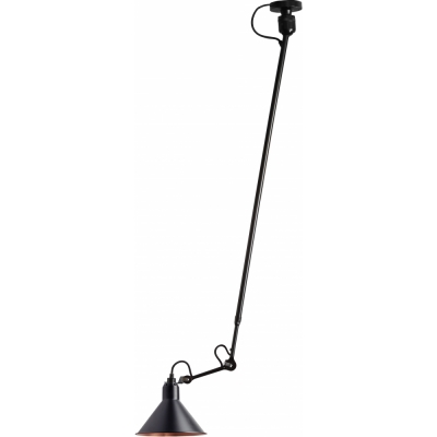 DCW - Lampe Gras N°302L Deckenleuchte Schwarz/Kupfer | Konisch