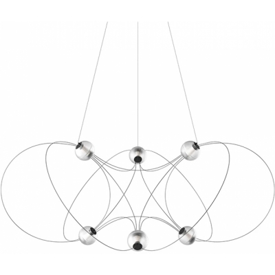 DCW - Munari 6 Pendelleuchte Schwarz