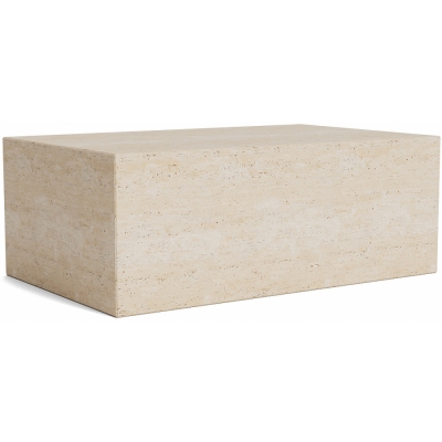 Norr11 - Cubism Couchtisch L Travertin