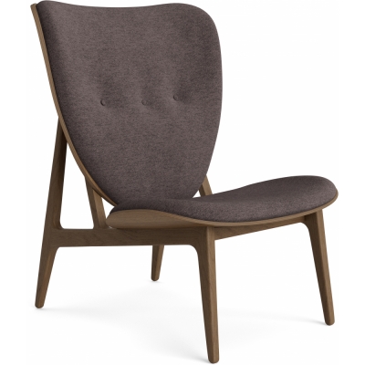 Norr11 - Elephant Lounge Sessel mit Frontpolsterung Hell geräuchert | Barnum Col 11