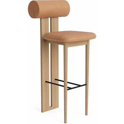 Norr11 - Hippo Barstuhl Natur | Camel 21004 (Dunes)