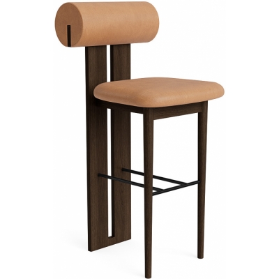 Norr11 - Hippo Thekenstuhl Dunkel geräuchert | Camel 21004 (Dunes)