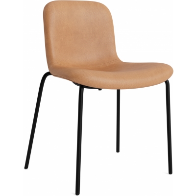 Norr11 - Langue Stuhl Soft gepolstert Schwarz | Camel 21004 (Dunes)