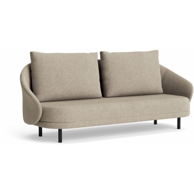 Norr11 - New Wave Sofa 2.5-Sitzer Schwarz | Barnum Col 3