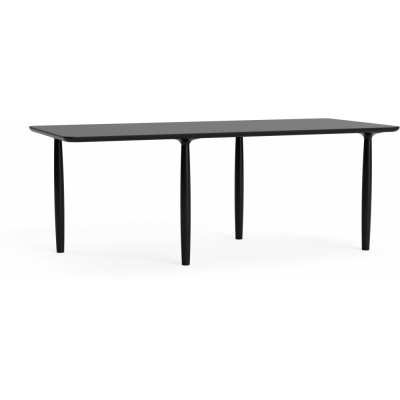 Norr11 - Oku Esstisch rechteckig 200 cm | Schwarz