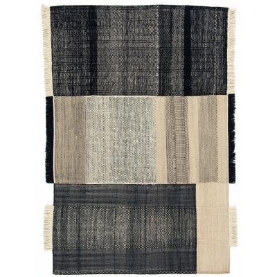 nanimarquina - Tres Teppich 200 x 300 cm | Schwarz