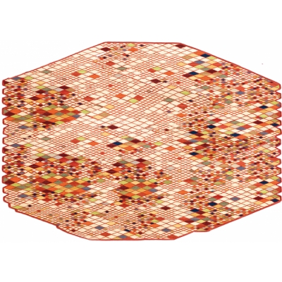 nanimarquina - Losanges Teppich 290 x 410 cm | Losanges 1