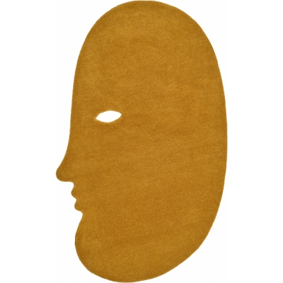 nanimarquina - Talk Talk Teppich Senf M