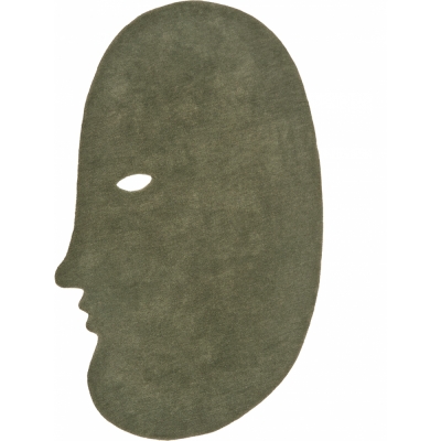 nanimarquina - Talk Talk Teppich Blaugrün M