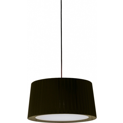 Santa & Cole - GT5 Pendelleuchte Schwarz Satin Nickel / Einfach