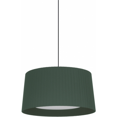 Santa & Cole - GT5 Pendelleuchte Grün Satin Nickel / Doppelt