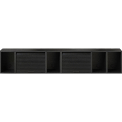 Northern - Hifive Wandregal 200 cm | Eiche schwarz