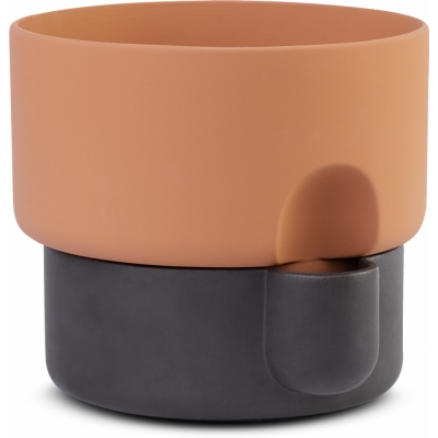 Northern - Oasis Blumentopf Zweifarbig Medium | Dunkelbraun