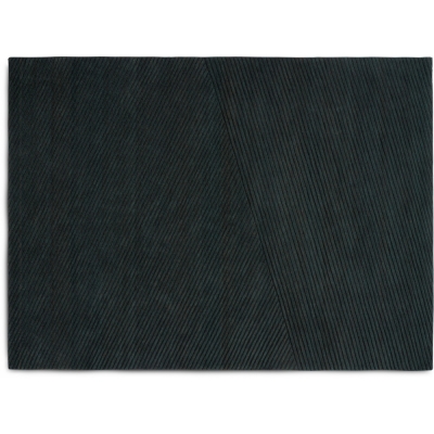 Northern - Row Teppich medium Dunkelgrün