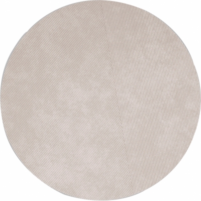 Northern - Row Teppich rund Ø270 Hellgrau