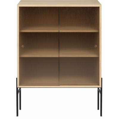 Northern - Hifive Glas Schrank 75 Hoch / Eiche geölt