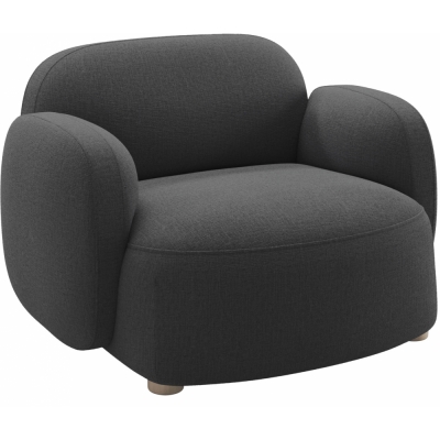 Northern - Gem Lounge Sessel Dunkelgrau (Brusvik 08)