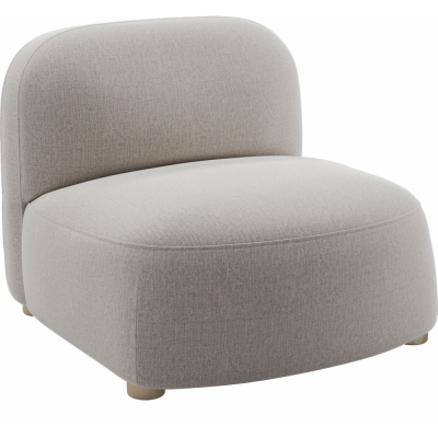 Northern - Gem Lounge Stuhl Warmes Hellgrau (Brusvik 02)