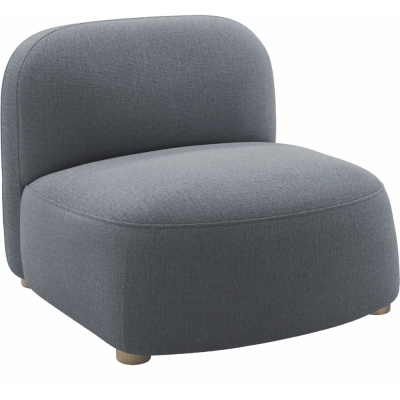 Northern - Gem Lounge Stuhl Grau-Blau (Brusvik 94)