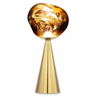 Tom Dixon - Melt Portable Tischleuchte Gold LED