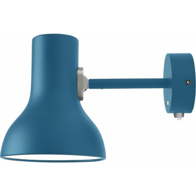 Anglepoise - Type 75 Mini Margaret Howell Wandleuchte Mit Kabel / Saxon Blue