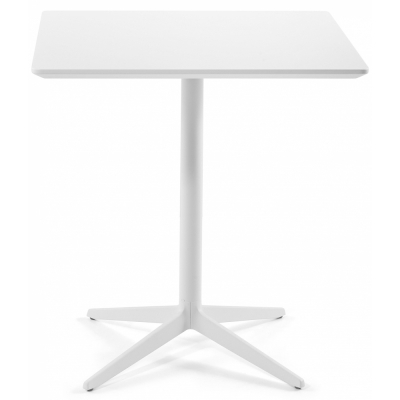 Plank - MISTER X Tisch 80x80 cm MDF (Indoor) | Weiß