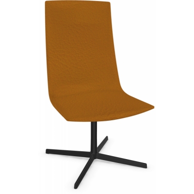 Arper - Catifa Sensit Office 4903 Drehstuhl Kunstleder Braun | Schwarz