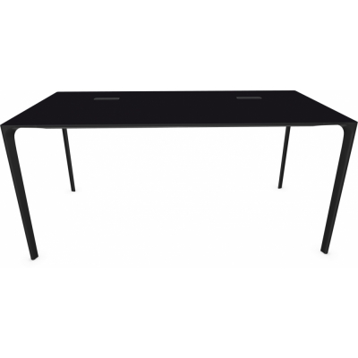 Arper - Nuur Office 0818 Schreibtisch 160 x 79 cm | Schwarz