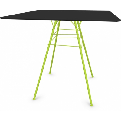 Arper - Leaf 1815 Tisch quadratisch Grün