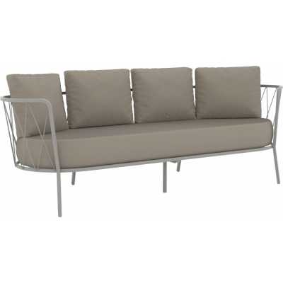 Vermobil - Daisy Sofa 3-Sitzer DE730 Lehm | Taupe (Business)
