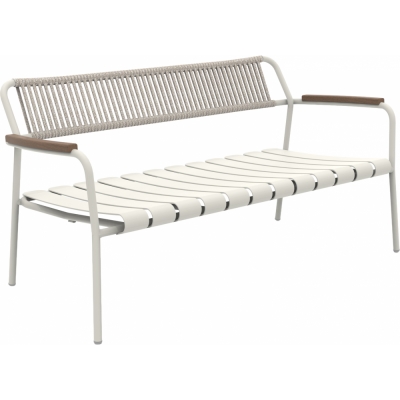 Vermobil - Verdea Rope Sofa VD63X Perlweiß | Lehmgrau