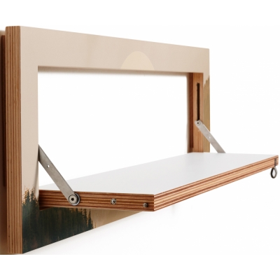 Ambivalenz - Fläpps Regal 80x27 cm Alps – Joe Mania