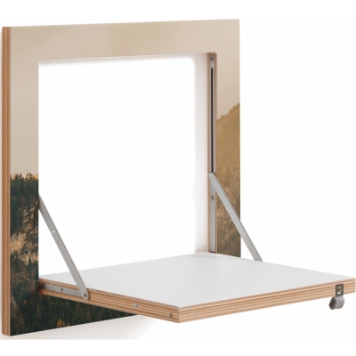 Ambivalenz - Fläpps Regal 40x40 cm Alps – Joe Mania