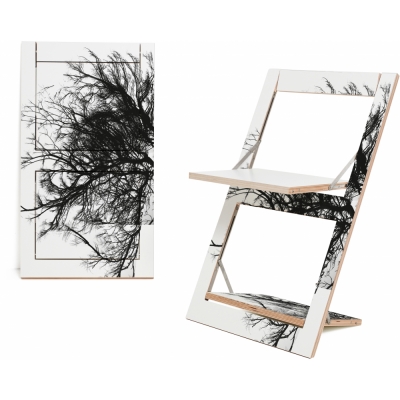 Ambivalenz - Fläpps Klappstuhl 75 cm Baum – Semjon Bakroew