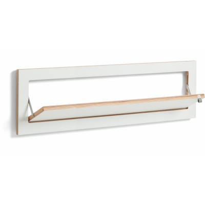 Ambivalenz - Fläpps Schuhregal 100x27 cm Weiß