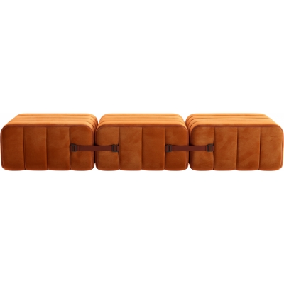 Ambivalenz - Curt Sofa Set 3 Russet Rot (Barcelona V3347/17)