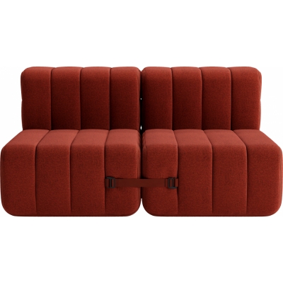 Ambivalenz - Curt Sofa Set 4 Rot (Dama 0058)