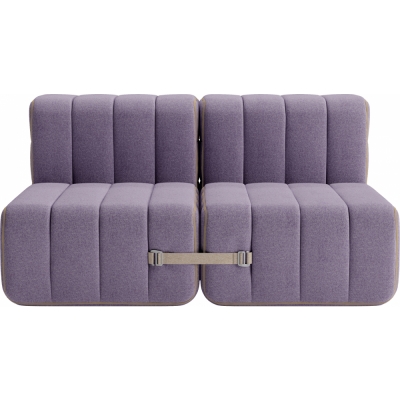Ambivalenz - Curt Sofa Set 4 Flieder (Dama 0039)