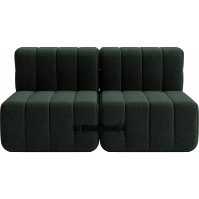 Ambivalenz - Curt Sofa Set 4 Dunkelgrün (Dama 0061)