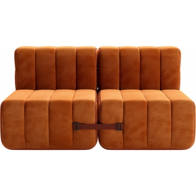 Ambivalenz - Curt Sofa Set 4 Russet Rot (Barcelona V3347/17)