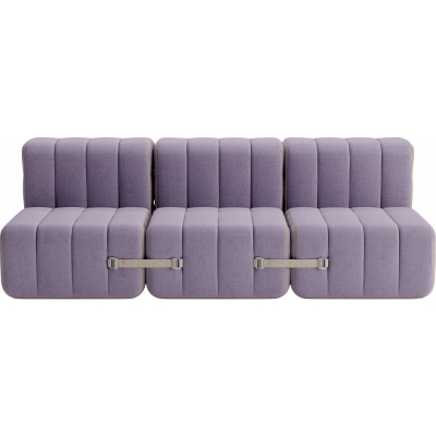 Ambivalenz - Curt Sofa Set 6 Flieder (Dama 0039)