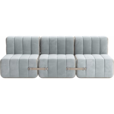 Ambivalenz - Curt Sofa Set 6 Hellblau (Barcelona River V3347/33)