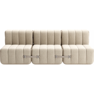 Ambivalenz - Curt Sofa Set 6 Grau/Beige (Jet 9110)
