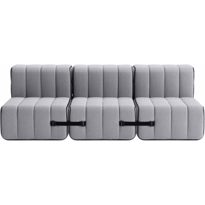Ambivalenz - Curt Sofa Set 6 Grau (Jet 9803)