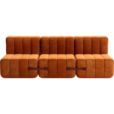 Ambivalenz - Curt Sofa Set 6 Russet Rot (Barcelona V3347/17)