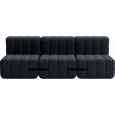 Ambivalenz - Curt Sofa Set 6 Dunkelgrau (Jet 9806)