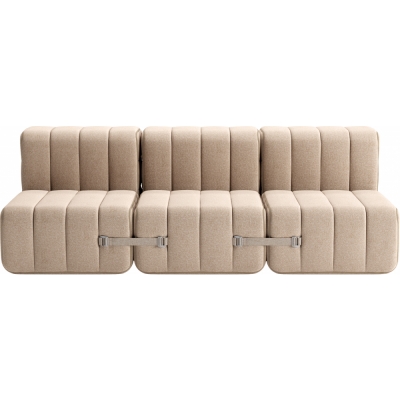 Ambivalenz - Curt Sofa Set 6 Beige / Grau (Dama 0029)