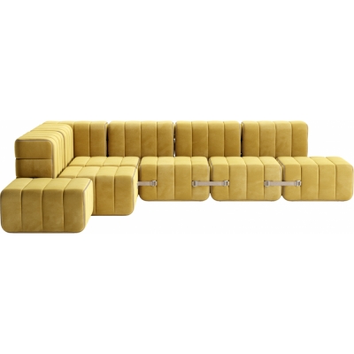 Ambivalenz - Curt Sofa Set 12 Gelb (Barcelona Cornhusk V3347/50)