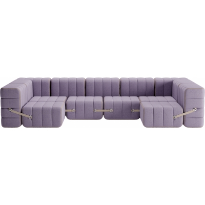 Ambivalenz - Curt Sofa Set 15 Flieder (Dama 0039)